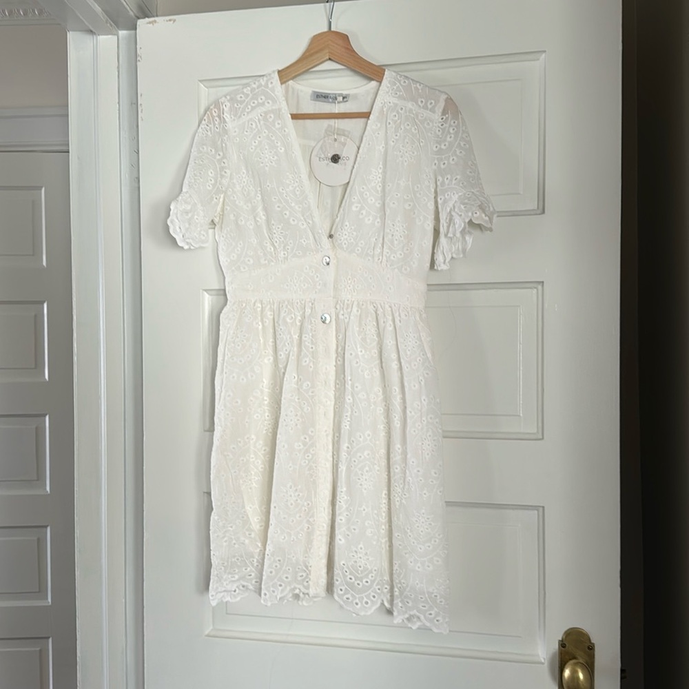 White Esther dress